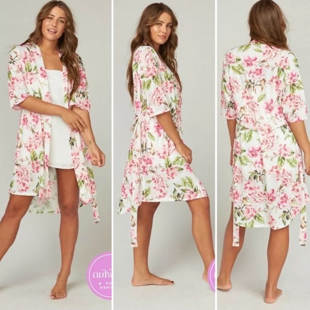 Show Me Your Mumu Brie Robe Garden Of Blooms Women’s OS One Size